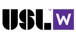USLW black and purple logo