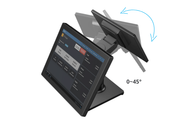 Dual display for POS System